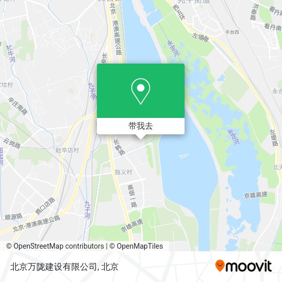北京万陇建设有限公司地图