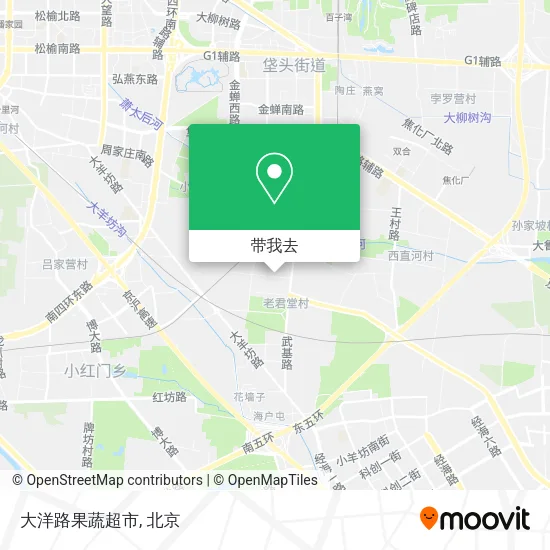 大洋路果蔬超市地图