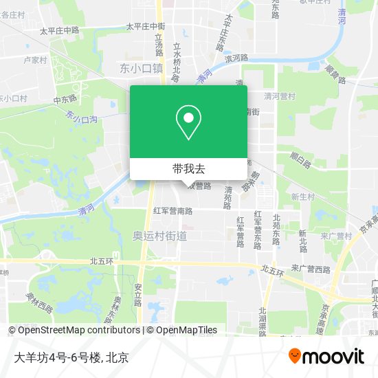 大羊坊4号-6号楼地图
