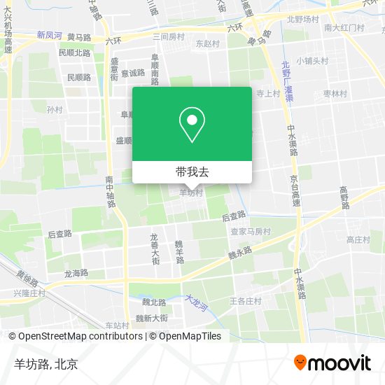 羊坊路地图