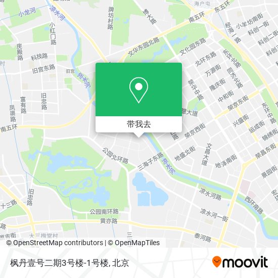枫丹壹号二期3号楼-1号楼地图