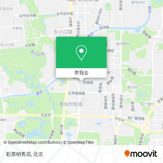 彩票销售店地图