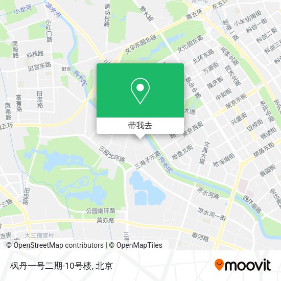 枫丹一号二期-10号楼地图