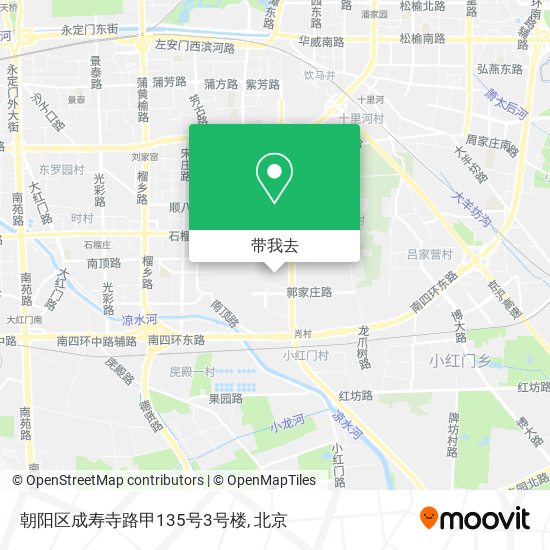 朝阳区成寿寺路甲135号3号楼地图