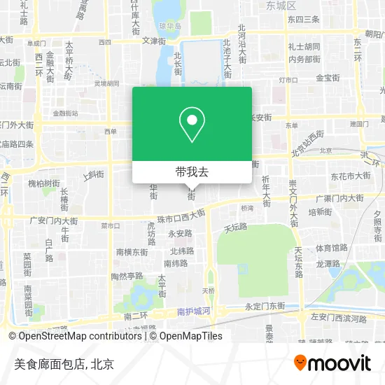 美食廊面包店地图