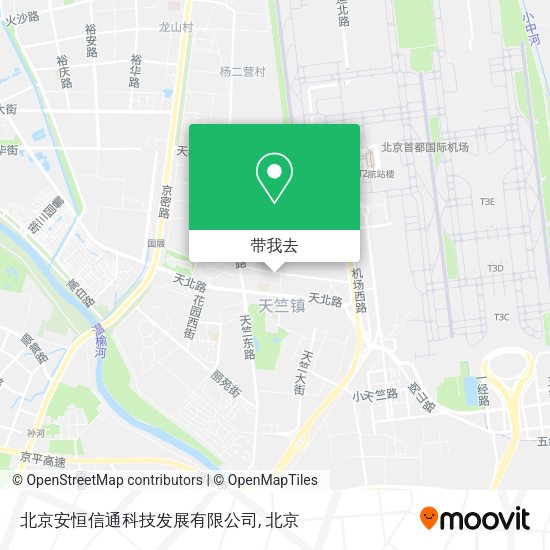 北京安恒信通科技发展有限公司地图