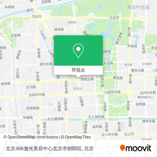 北京306激光美容中心北京市朝阳区地图