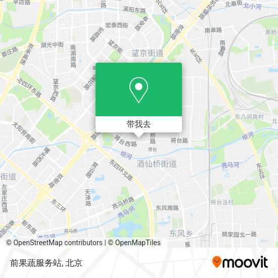 前果蔬服务站地图