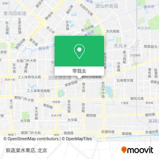前蔬菜水果店地图