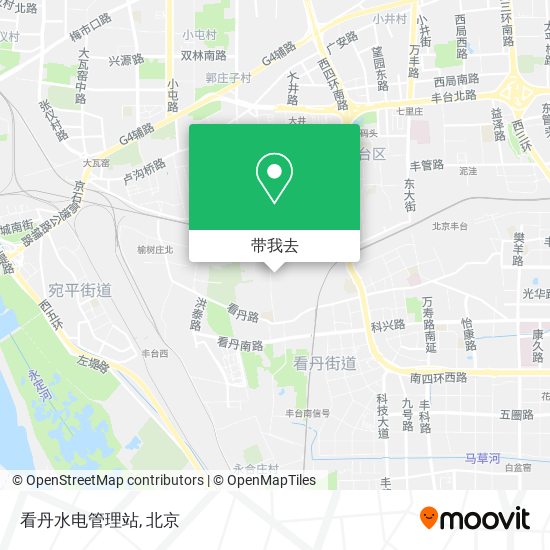 看丹水电管理站地图