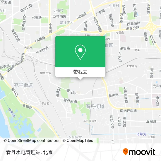 看丹水电管理站地图