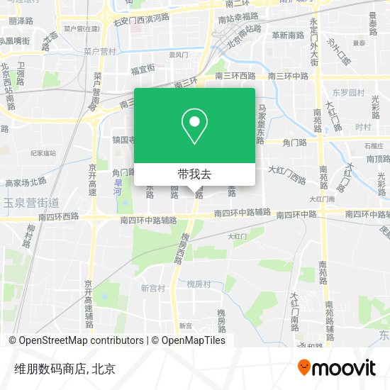 维朋数码商店地图