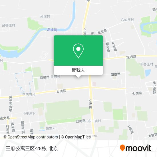 王府公寓三区-28栋地图
