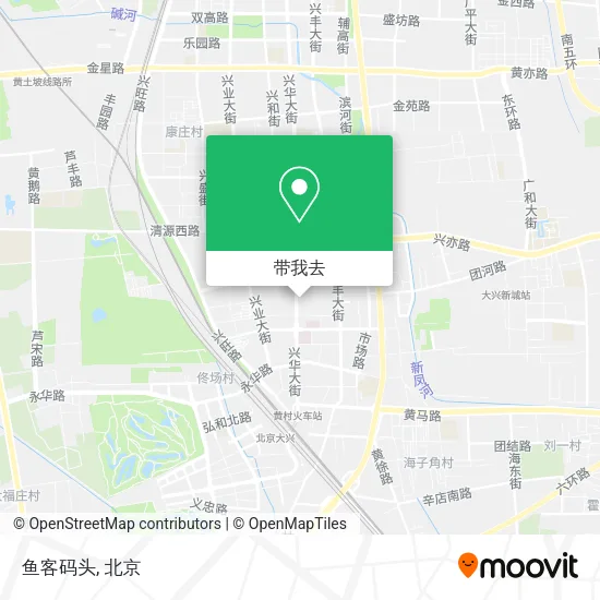 鱼客码头地图