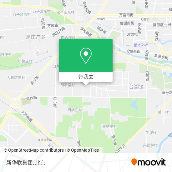 新华联集团地图