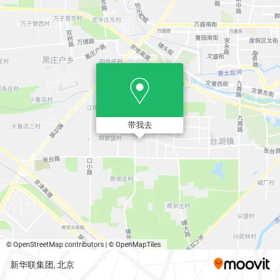 新华联集团地图