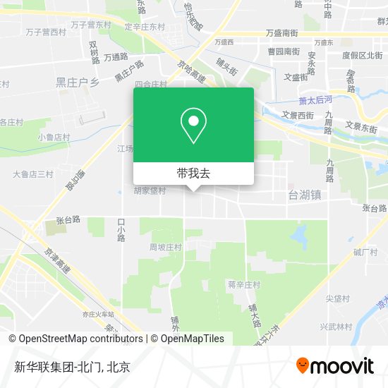 新华联集团-北门地图