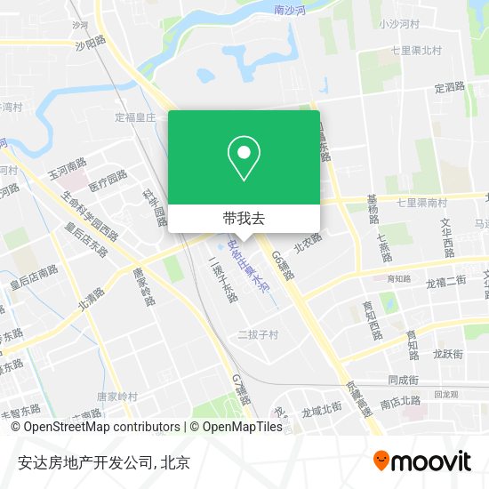 安达房地产开发公司地图
