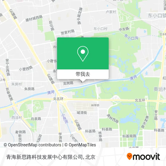 青海新思路科技发展中心有限公司地图