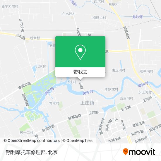 翔利摩托车修理部地图