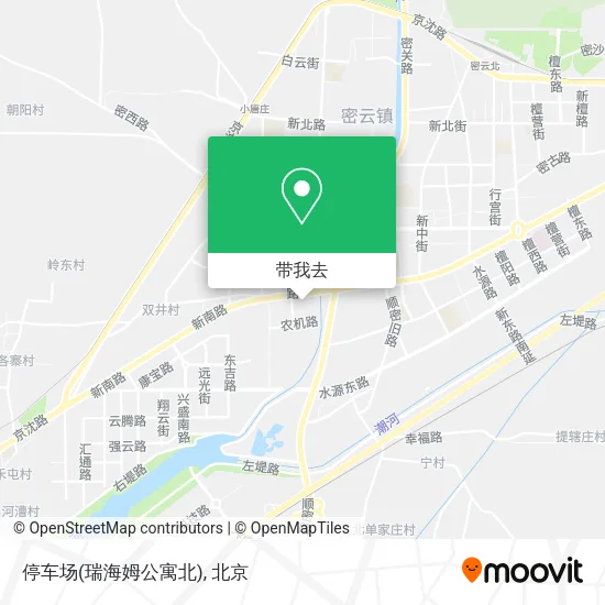 停车场(瑞海姆公寓北)地图