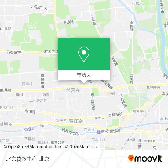 北京贷款中心地图
