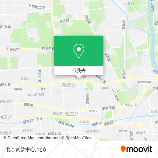 北京贷款中心地图