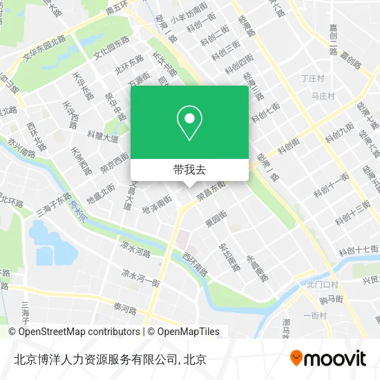 北京博洋人力资源服务有限公司地图