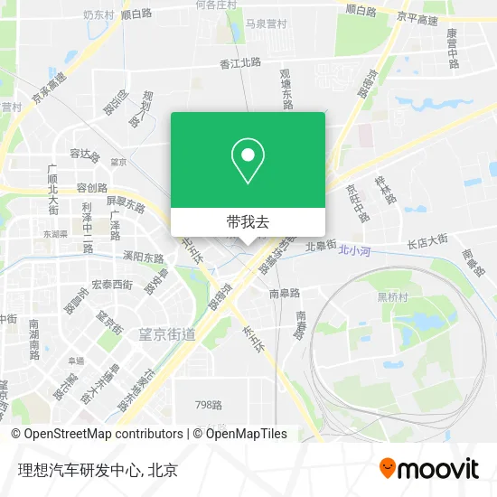 理想汽车研发中心地图