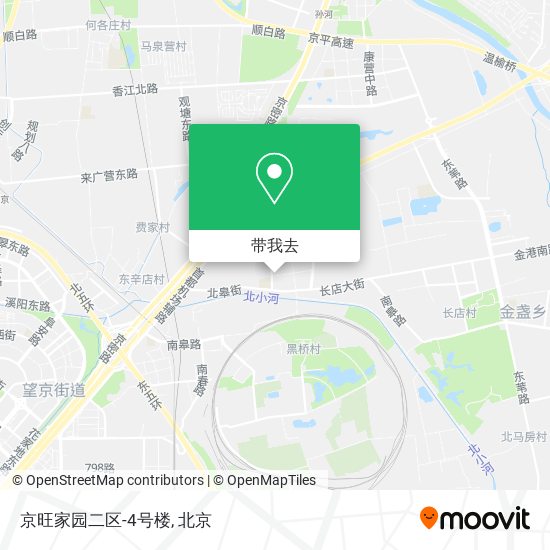 京旺家园二区-4号楼地图