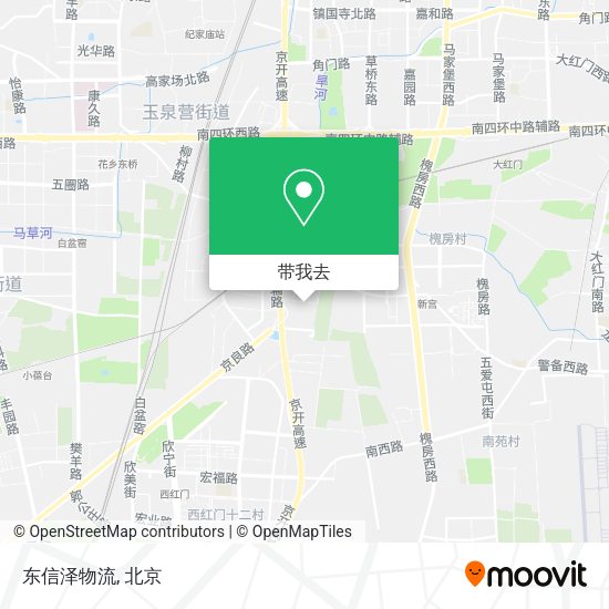 东信泽物流地图