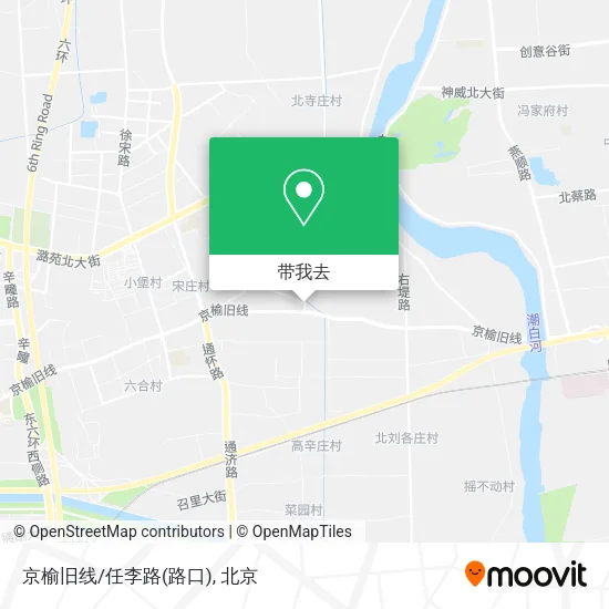 京榆旧线/任李路(路口)地图