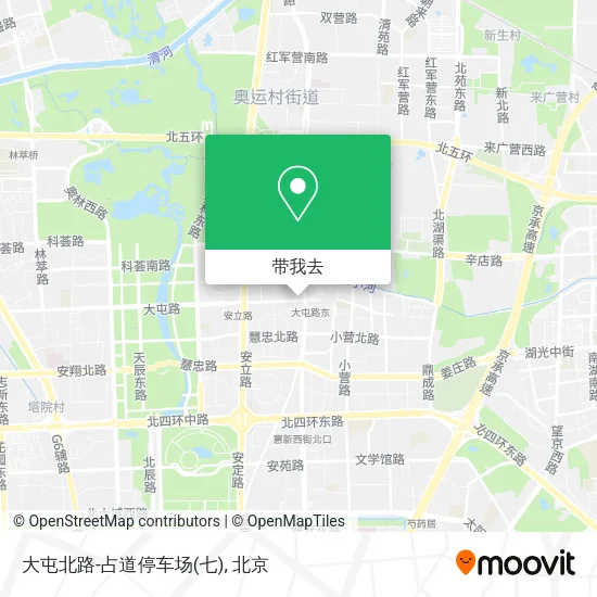 大屯北路-占道停车场(七)地图