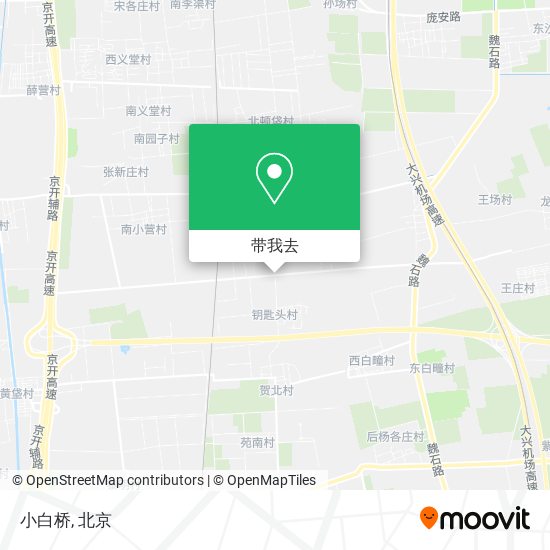 小白桥地图