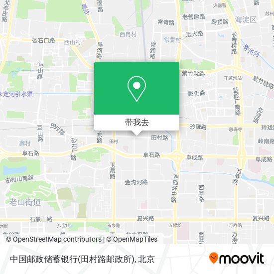 中国邮政储蓄银行(田村路邮政所)地图