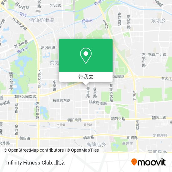 Infinity Fitness Club地图