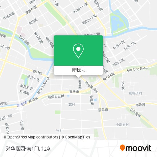 兴华嘉园-南1门地图