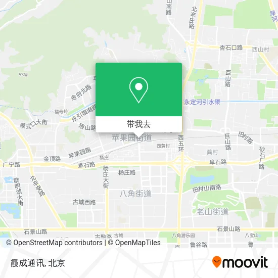 霞成通讯地图
