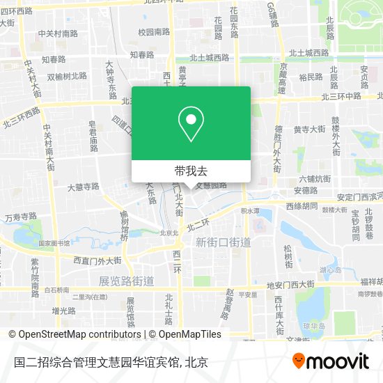 国二招综合管理文慧园华谊宾馆地图