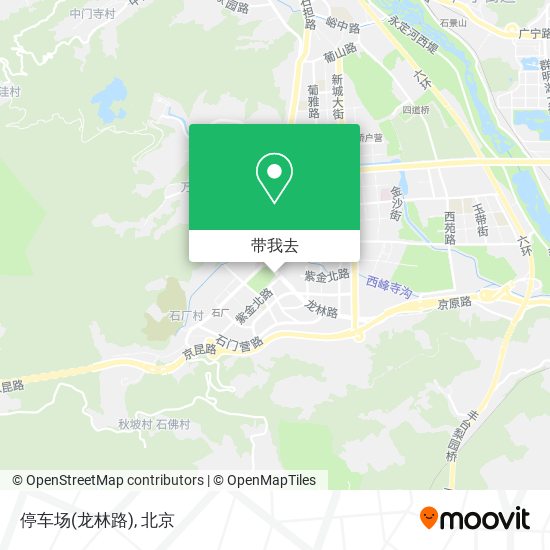 停车场(龙林路)地图