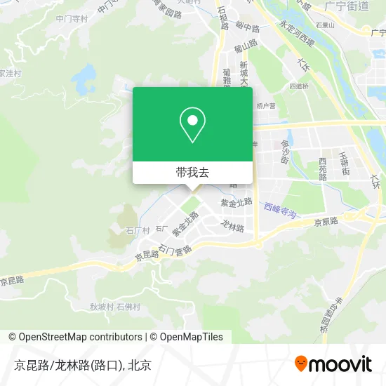 京昆路/龙林路(路口)地图
