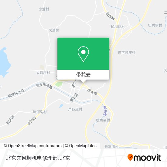 北京东风顺机电修理部地图