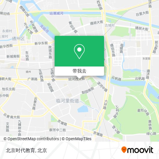 北京时代教育地图