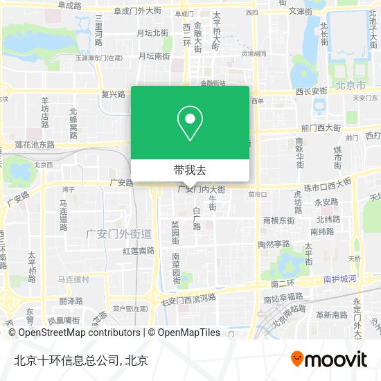 北京十环信息总公司地图