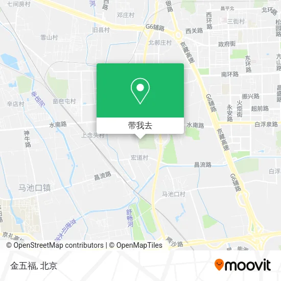 金五福地图