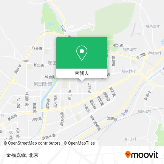 金福嘉缘地图