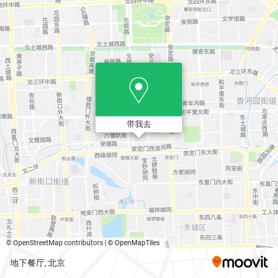 地下餐厅地图
