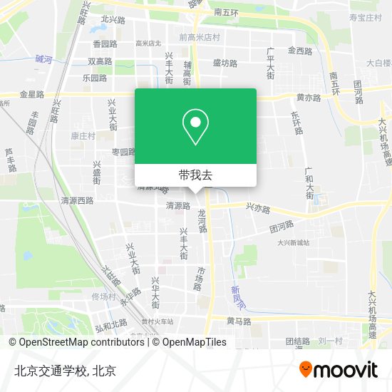 北京交通学校地图