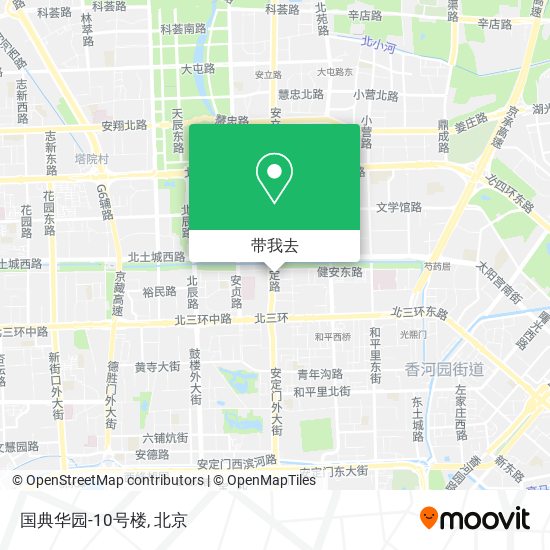 国典华园-10号楼地图