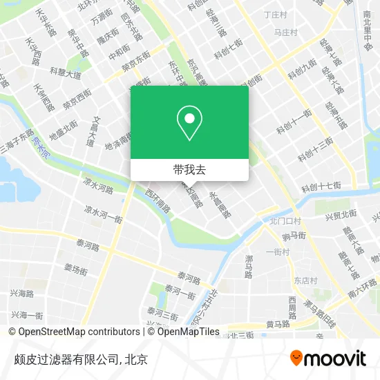 颇皮过滤器有限公司地图
